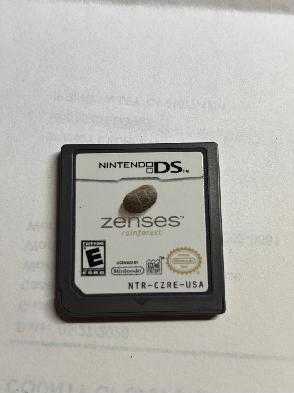 Nintendo DS Zenses